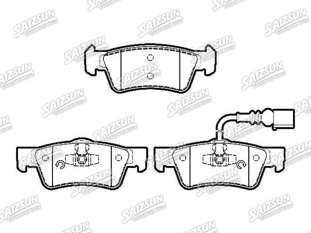 Brake Pad Set:7H8 698 451