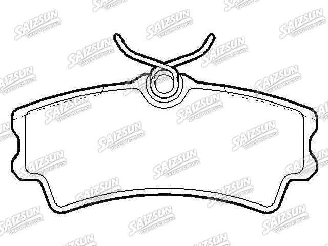 Brake Pad Set:MDB2781