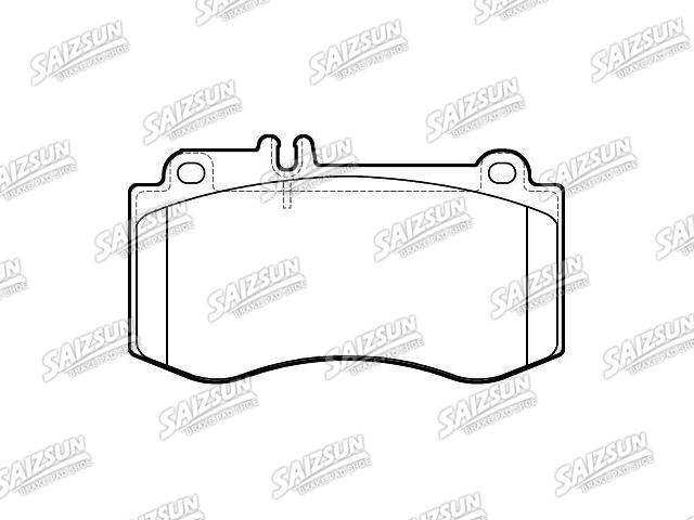Brake Pad Set:005 420 77 20