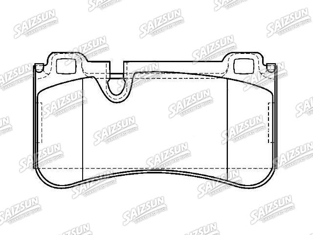 Brake Pad Set:005 420 22 20