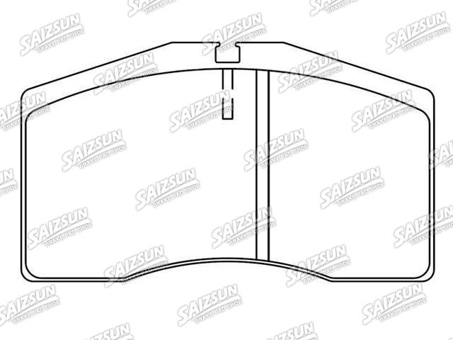 Brake Pad Set:8A0 698 151 G