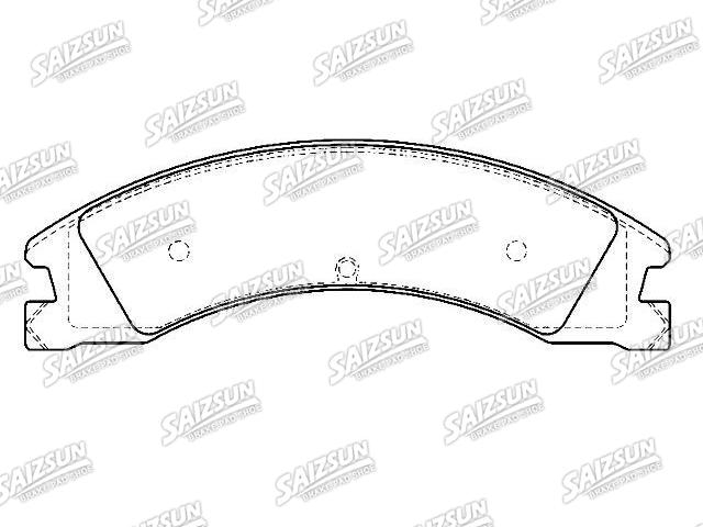 Brake Pad Set:8C2Z-2200-B