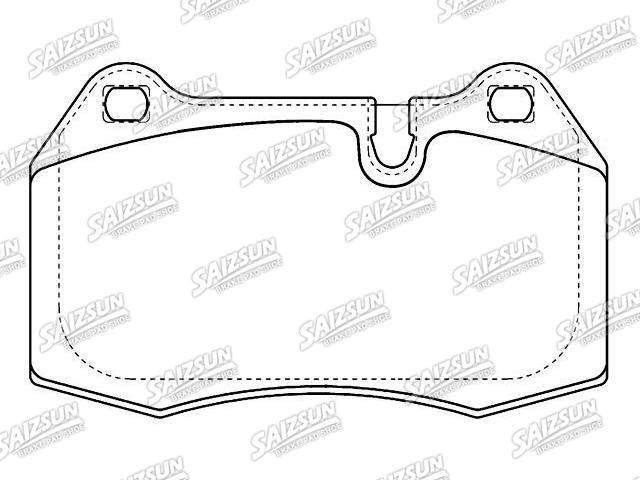 Brake Pad Set:70000961