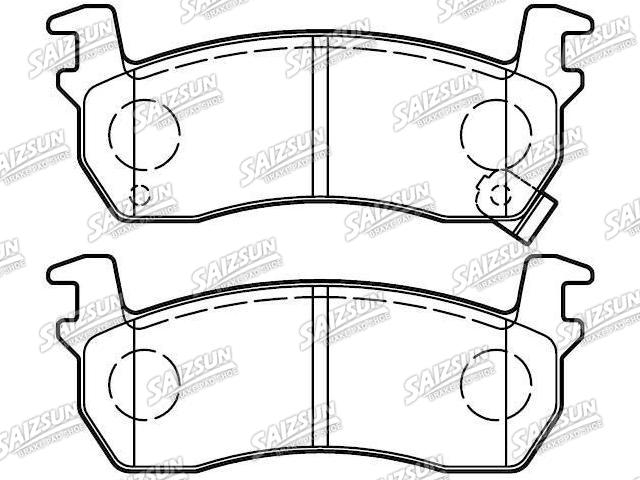 Brake Pad Set:AY040-NS019
