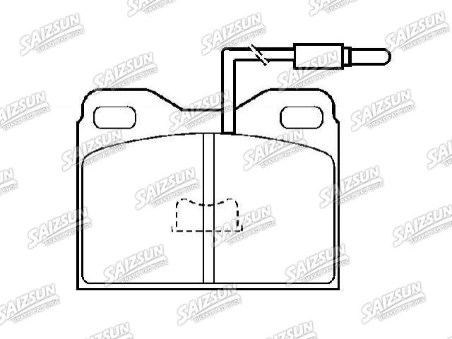 Brake Pad Set:95588903