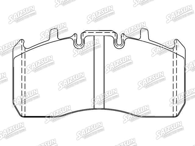 Brake Pad Set:2250H2CD