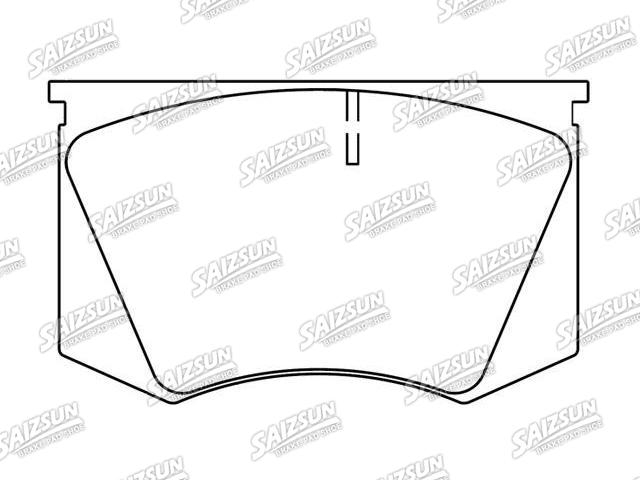 Brake Pad Set:080-028-0717