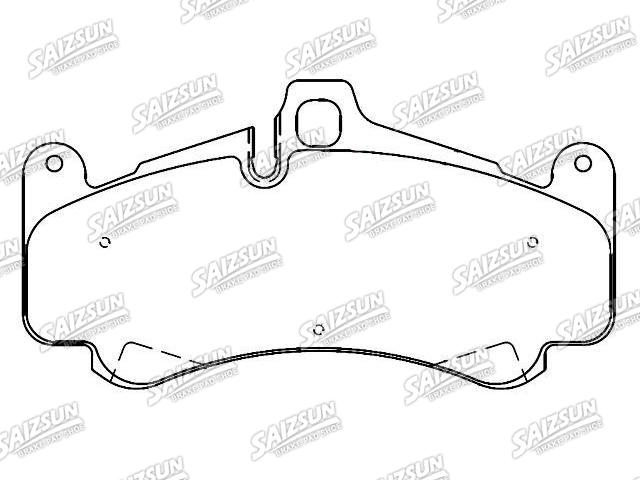 Brake Pad Set:997 351 948 91