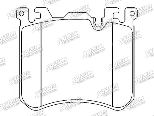 Brake Pad Set:34 11 6 858 540