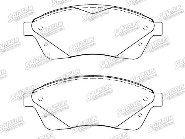 Brake Pad Set:20887798