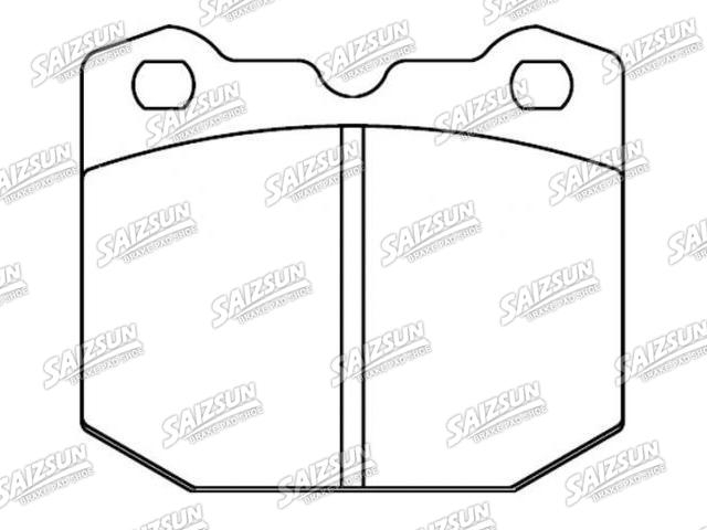 Brake Pad Set:D513-7043