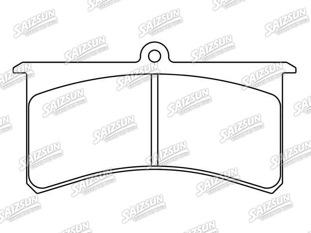 Brake Pad Set:D1233-8351