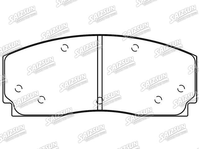 Brake Pad Set:D1242-8359