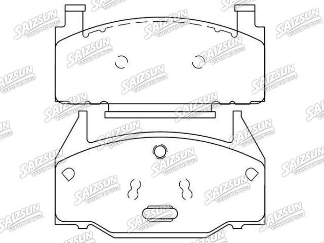 Brake Pad Set:D162-7089