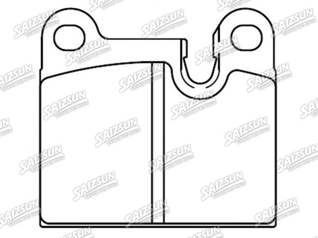 Brake Pad Set:D288-7191