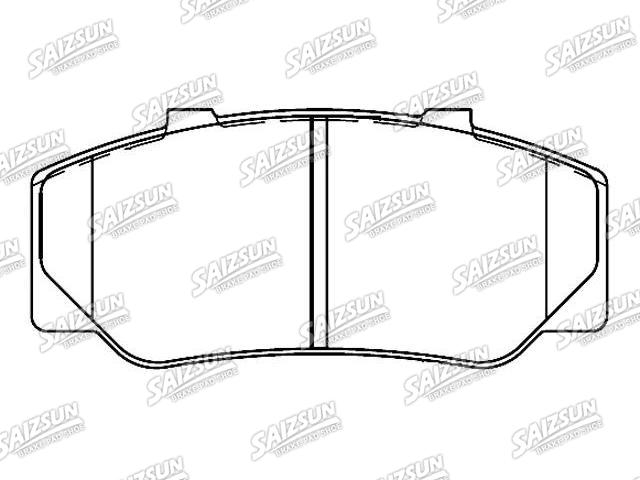 Brake Pad Set:D270-7278