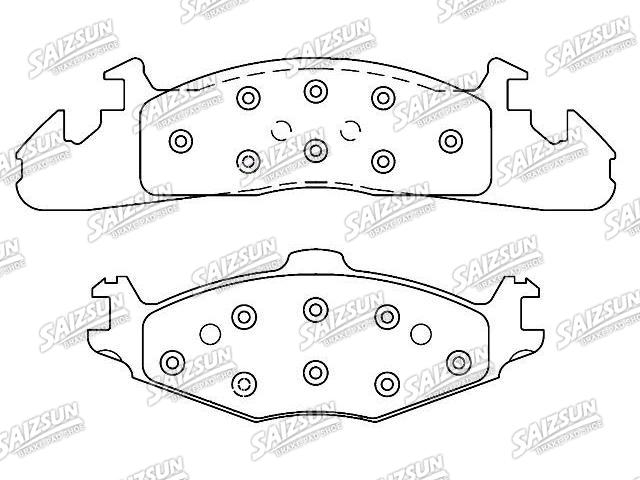 Brake Pad Set:4313268