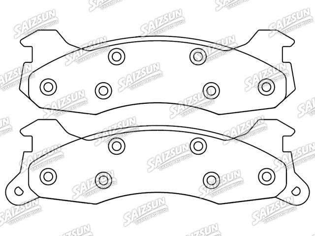 Brake Pad Set:D204-7124A