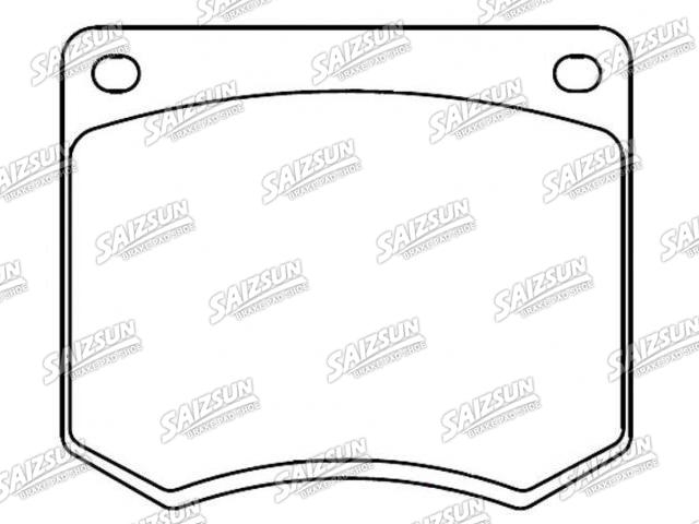 Brake Pad Set:D79-797