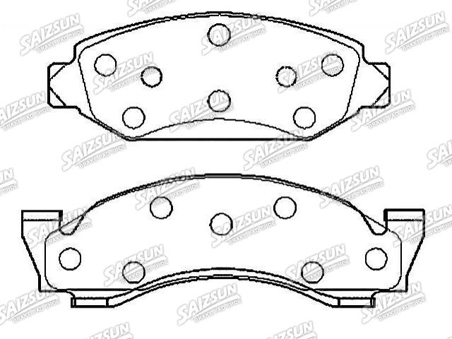 Brake Pad Set:8126314