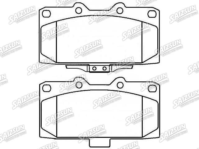 Brake Pad Set:26296-FE070