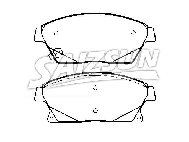 Brake Pad Set:22737859