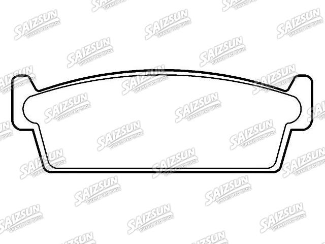 Brake Pad Set:44060-44F85
