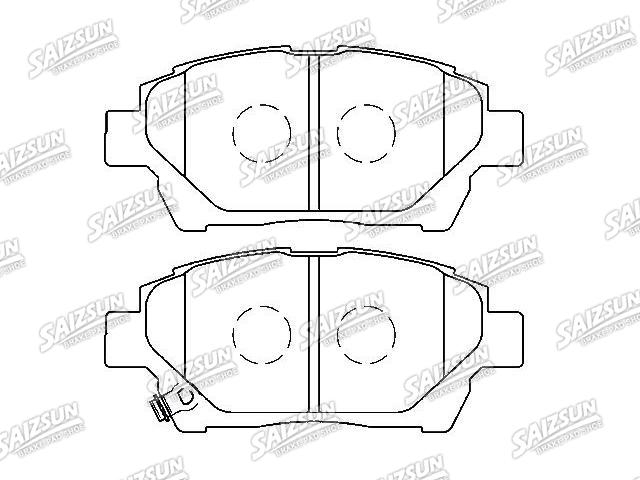 Brake Pad Set:04465-74020