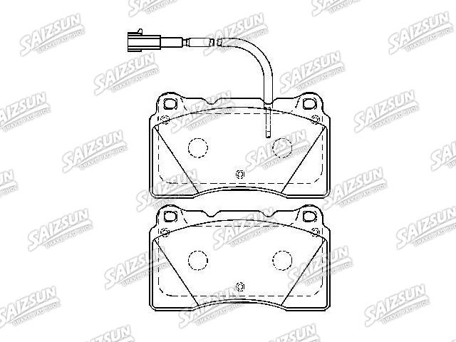 Brake Pad Set:7 736 549 0