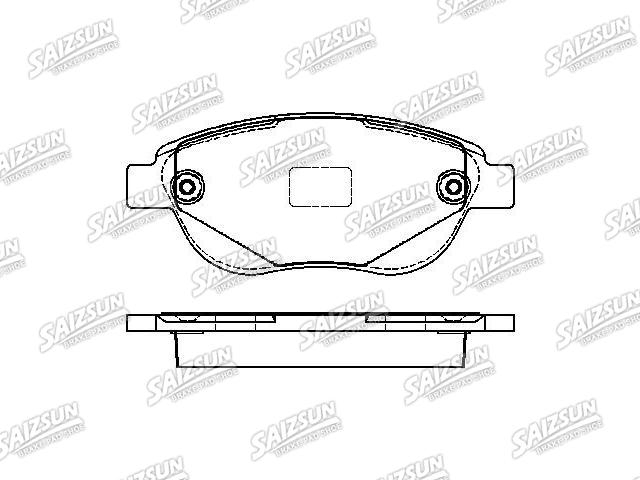 Brake Pad Set:4254.27