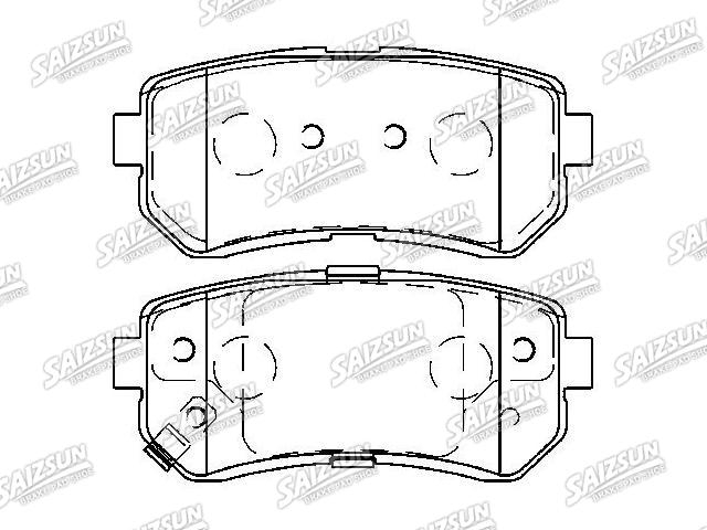 Brake Pad Set:58302-1JA30