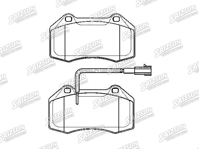 Brake Pad Set:5741889
