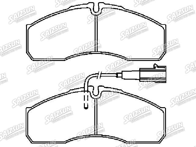 Brake Pad Set:50 01 874 888