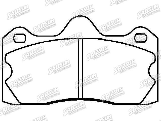 Brake Pad Set:A132J0002S