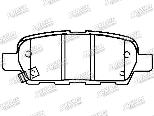 Brake Pad Set:4832252001K1