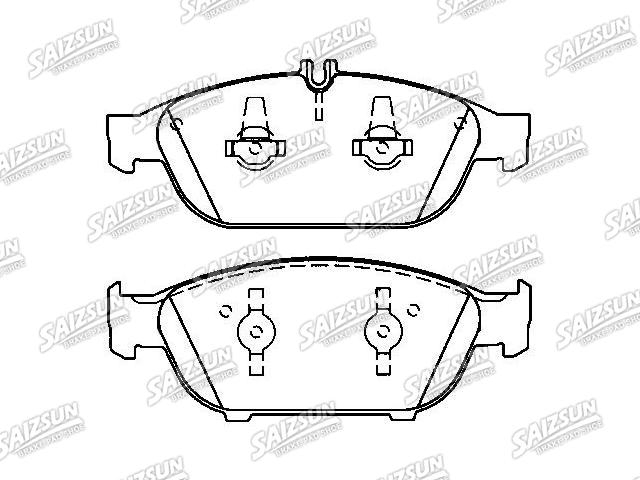 Brake Pad Set:006 420 65 20