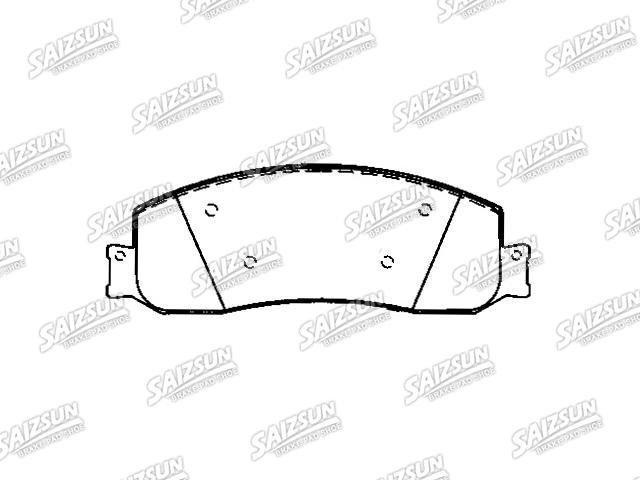 Brake Pad Set:BC3Z-2001-C