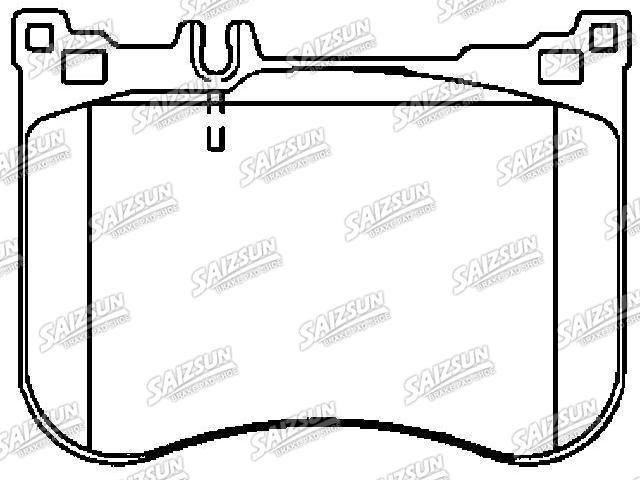 Brake Pad Set:006 420 50 20