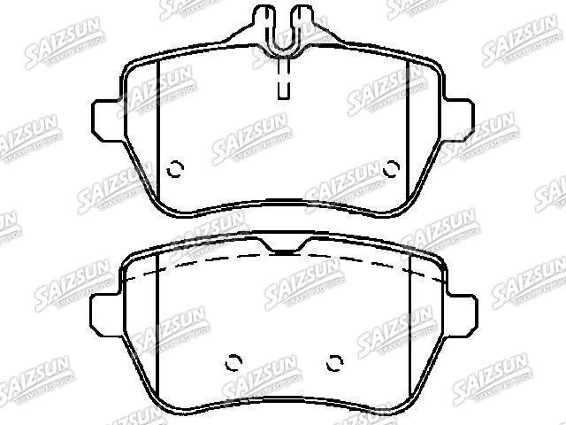 Brake Pad Set:006 420 72 20