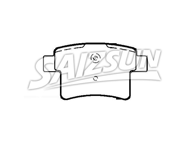 Brake Pad Set:9009355