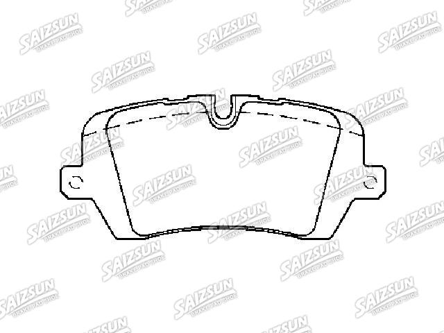 Brake Pad Set:LR036574