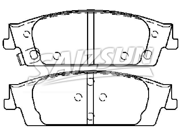Brake Pad Set:23135903