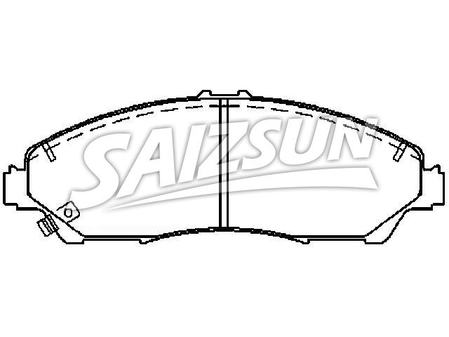 Brake Pad Set:45022-TZ5-A00