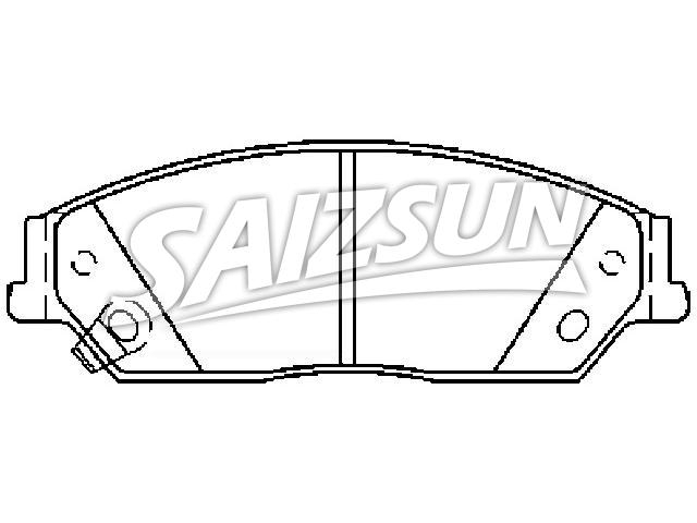 Brake Pad Set:04465-06090