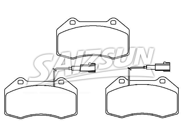 Brake Pad Set:77365672