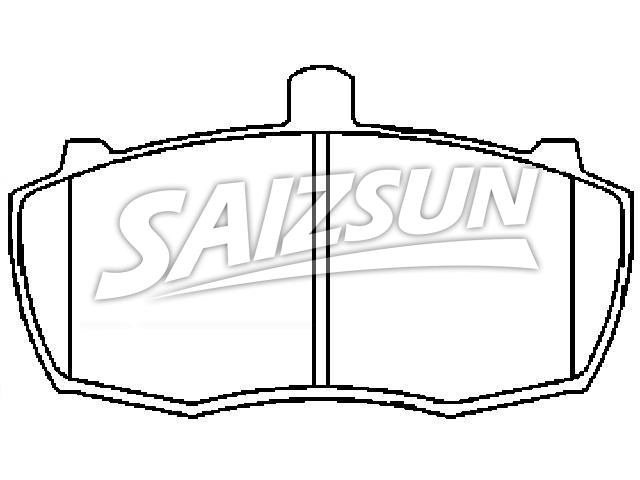 Brake Pad Set:D1603-8817