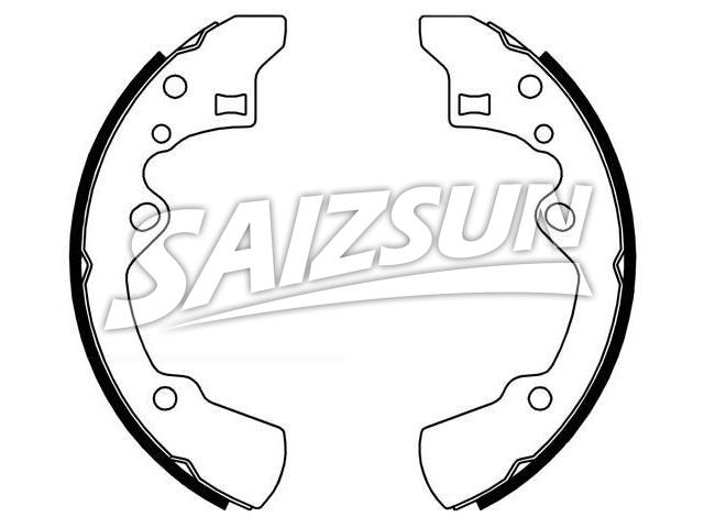 Brake Shoe Set:BWYA-26-38Z