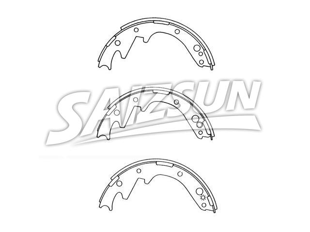 Brake Shoe Set:04494-20011
