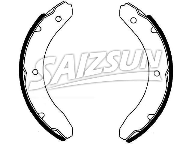 Brake Shoe Set:04494-25011