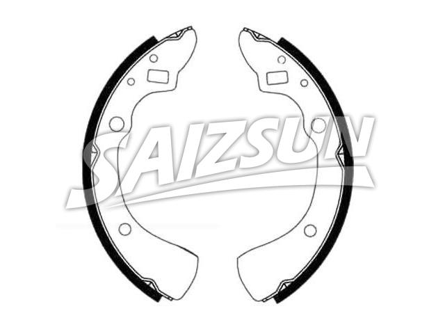 Brake Shoe Set:B001-26-310